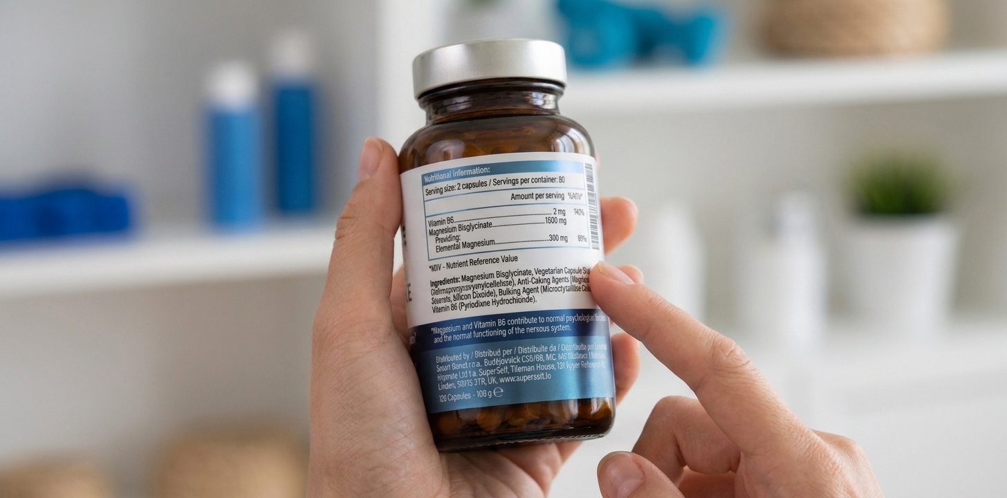 PharmaZen Magnesium label